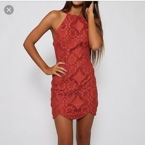 NWT Lace peppermayo dress